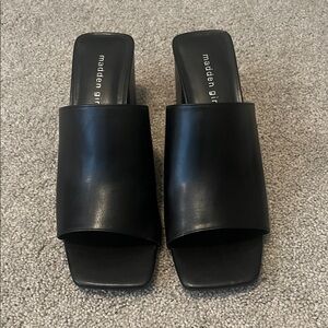Madden Girl Taz Slides Heels Sandals